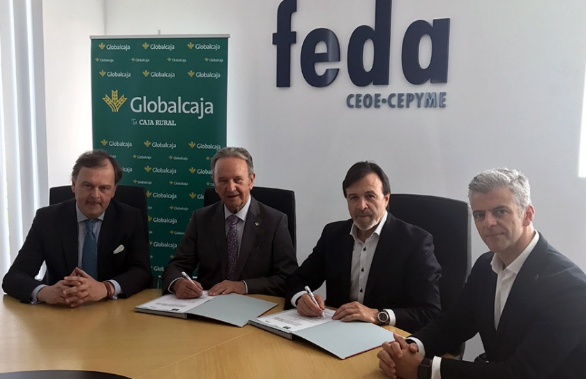 Junto al 40 Aniversario, Globalcaja se vuelve a comprometer con FEDA en sus acciones de promoción empresarial