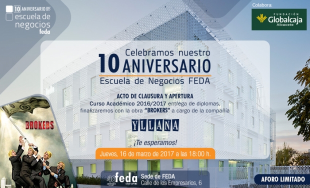 Fotografía de FEDA celebra los diez años de su Escuela de Negocios, formando en la gestión del talento, el espíritu emprendedor y la excelencia profesional, ofrecida por FEDA